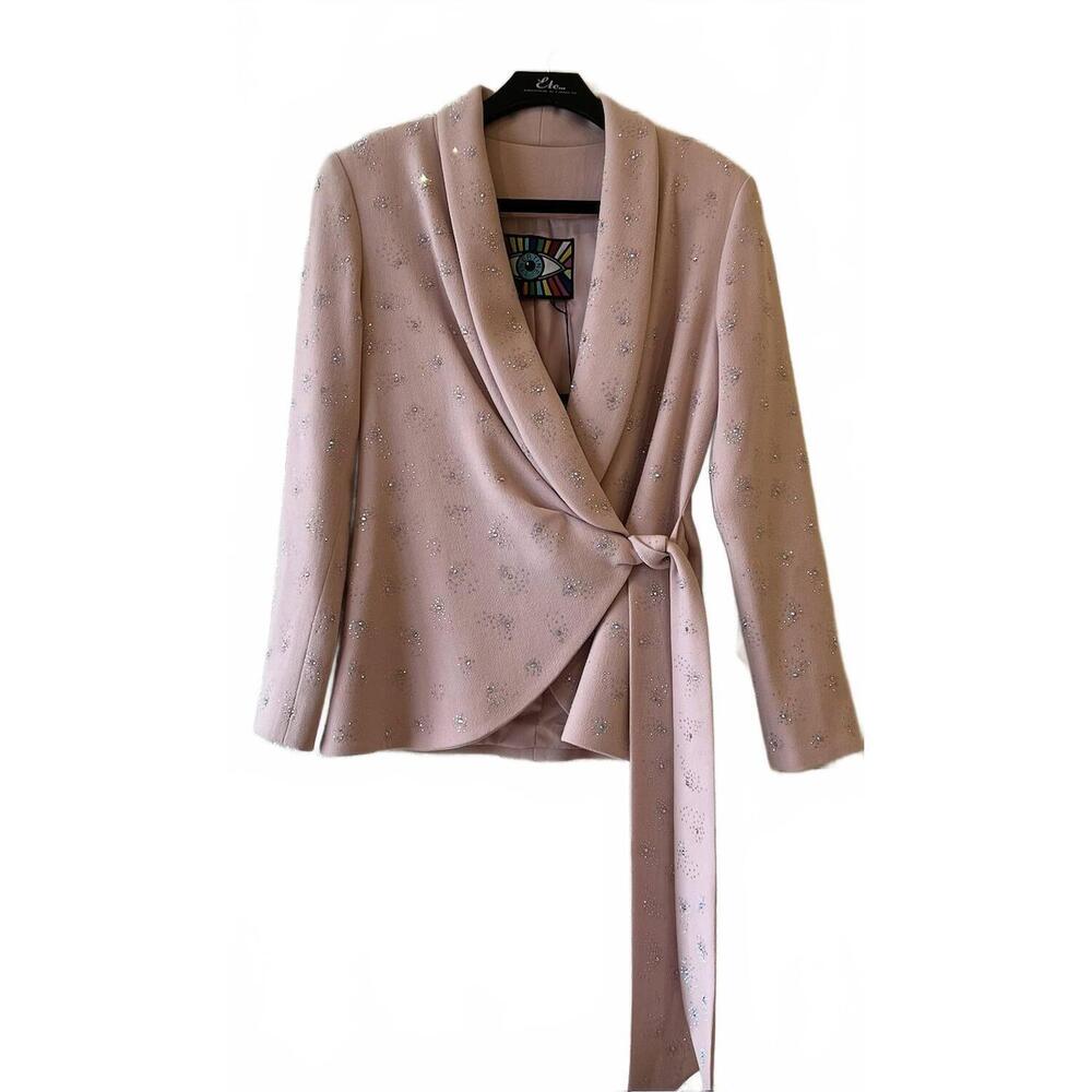 NEW LIBERTINE women's angel's whisper wrap jacket in pink